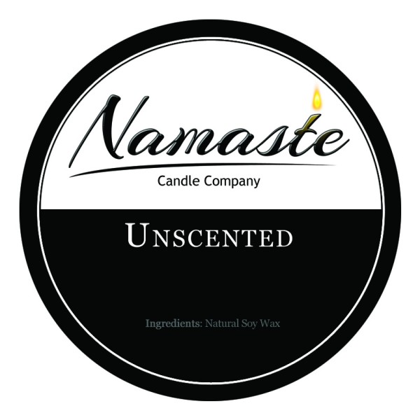 Unscented Candle from Namaste Candle Company